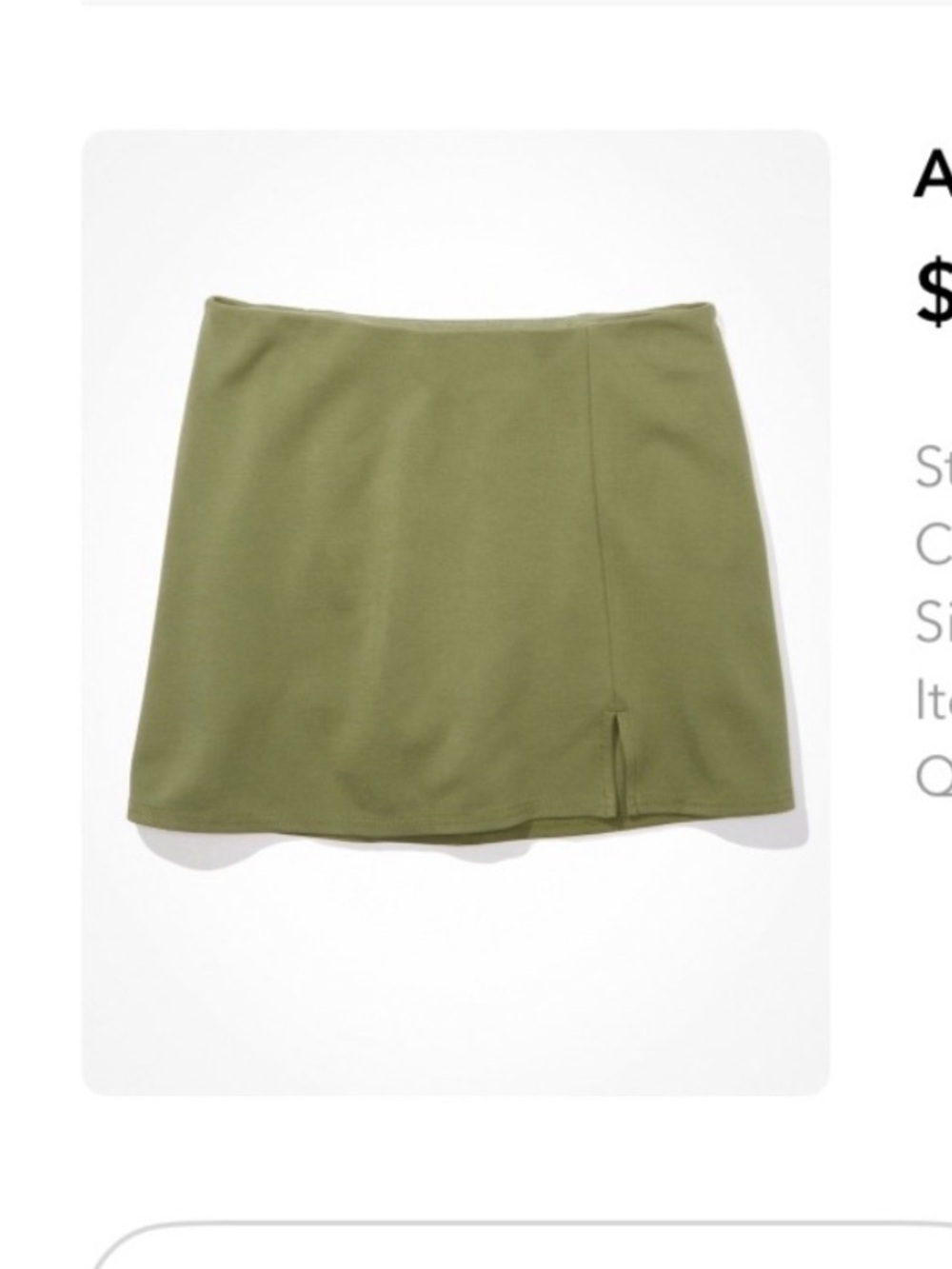 AE IT Knit Skort